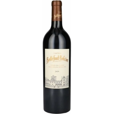 Château Bellefont-Belcier Cuvée suché červené 2020 14,5% 0,75 l (čistá fľaša)