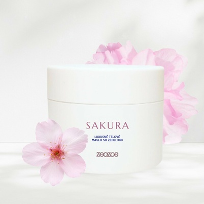 ZEOZOE SAKURA luxusní tělové máslo 250 ml