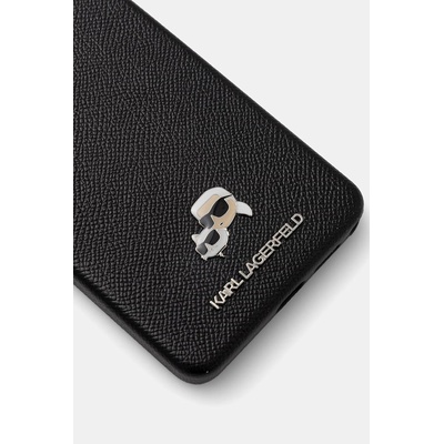 KARL LAGERFELD калъф за телефон от имитация на кожа Samsung Galaxy S26 Ultra (KLHMS26L6PFKCLK)