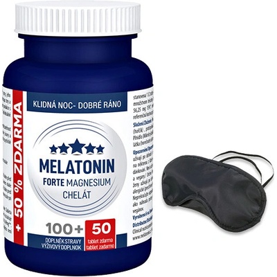 Melatonin Forte Magnesium chelát 100+50 tabliet