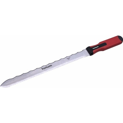 Nôž na stavebné izolačné hmoty 470/280mm, obojstanná čepeľ, antikoro, plastová rukoväť, FORTUM 4780503