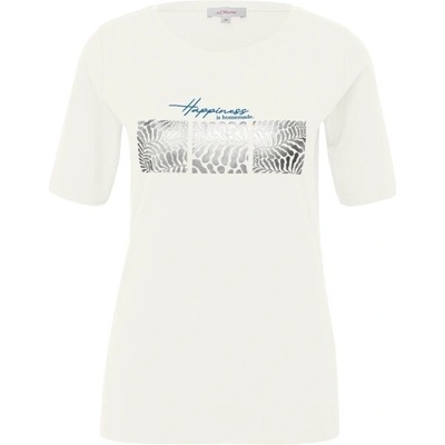 s.Oliver RL T-SHIRT bílá
