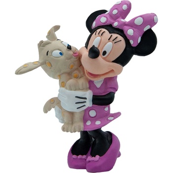 BULLYLAND Фигурка Bullyland - Walt Disney, Мини Маус с кученце (BL15329)