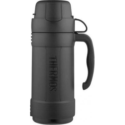 Thermos Skleněná termoska s jedním šálkem 0,75 l Black 2021