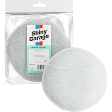 Shiny Garage White Pocket Microfiber Applicator