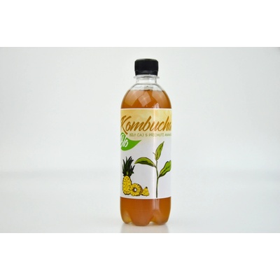 Stevikom Kombucha Bílý čaj s ananasem Stev 0,5 l