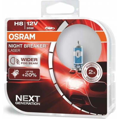 Osram Night Breaker Laser GEN2 H8 PGJ19-1 12V 35W