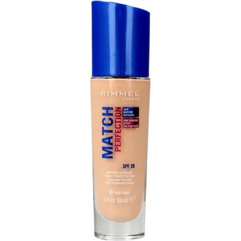 Rimmel Match Perfection tekutý make-up SPF20 81 Fair Ivory 30 ml