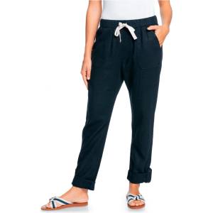 Roxy Дамски ежедневен панталон Roxy Women's On The Seashore Linen Cargo Trousers Casual trousers - Anthracite (107-1588-0112)