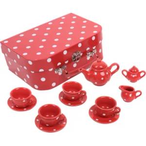 Bigjigs Toys Bigjigs- Порцеланов сервиз в куфарче (BJ613)