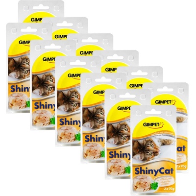 Gimborn GimCat ShinyCat тонзия + пиле 24 x 70 г