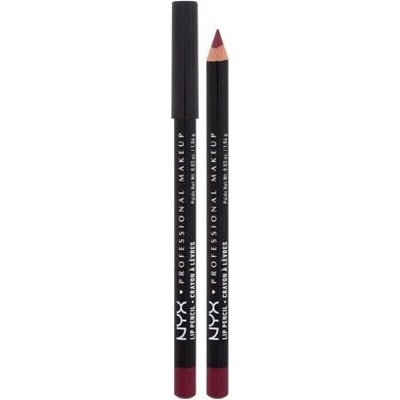 NYX Professional Makeup Slim Lip Pencil krémová a dlouhotrvající tužka na rty 812 Plum 1 g