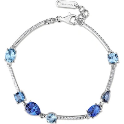 BROSWAY stříbrný náramek Fancy Freedom Blue BWFFB132