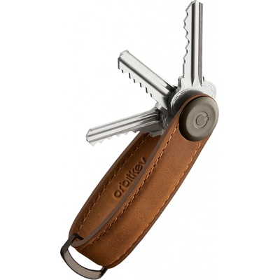 Klíčenka Orbitkey 2.0 Crazy Horse Chestnut Brown