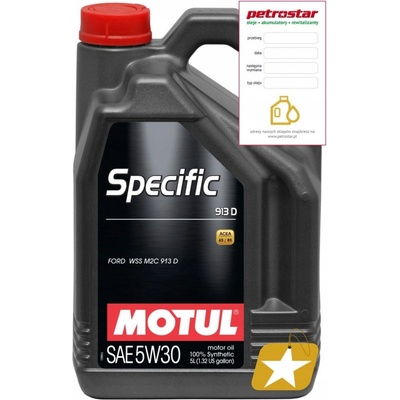 Motul Specific 913D 5W-30 5 l – Zboží Mobilmania