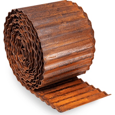 Unigardia vlnitý obrubník 15 cm x 12 m corten 1 ks