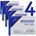 CUPID LABS 4бр. Ядящо се желе за ерекция WEEKEND Oral Jelly 5gr