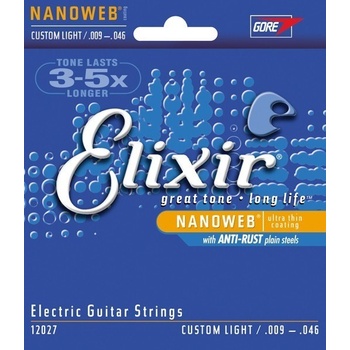 Elixir Electric Nanoweb 12027 Custom Light