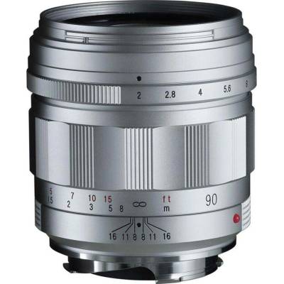 VOIGTLÄNDER 90 mm f/2 Apo-Ultron M-bajonet strieborný