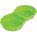 Paradiso Toys pískoviště s víkem Schelp 87 x 78 x 18 cm zelené