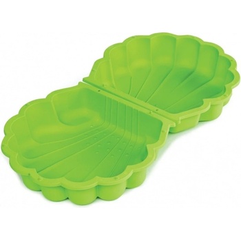 Paradiso Toys pískoviště s víkem Schelp 87 x 78 x 18 cm zelené