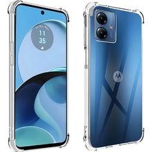 Techsuit odolné priehľadné silikónové Motorola Moto G54 priehľadné