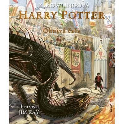 Harry Potter a Ohnivá čaša (ilustrovaná edícia 4. diel) - Joanne K. Rowlingová