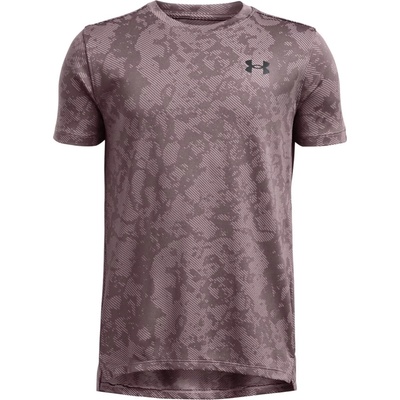 Under Armour Тениска Under Armour UA Tech Vent Geode SS-GRY 1382792-015 Размер YLG