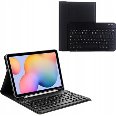 Puzdro s klávesnicou pre Samsung Galaxy Tab S6 Lite - CFS6L X (Čierne) /Strado