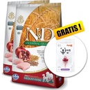 Granule pre psov N&D dog LG Puppy Medium & maxi chicken, spelt, oats & pomegranate 2 x 12 kg