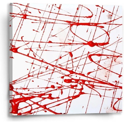 Sablio Obraz Krvavé striekance - 50x50 cm