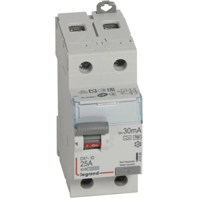 Legrand RCD 2P 25A 0,03A typ HPI P302 DX3 411590