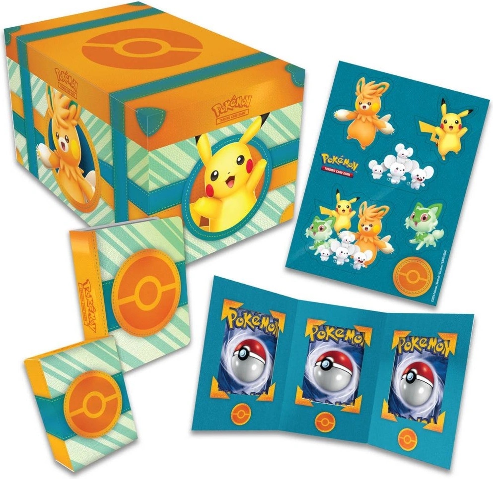 pokemon trading card games paldea adventure chest Pokemon Trading Card Game: Paldea Adventure Chest – Anime TCG.net main image 0