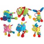 Canpol babies Играчка мека дрънкаща Crazy Animals DF (2/284C)