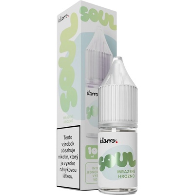 Klarro Soul Salts Mrazené Hrozno 10 ml 20 mg