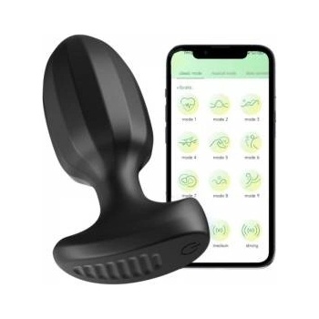 Power Escorts - BR192 - Remote Vibrating Plug - App Controlled - Silicone