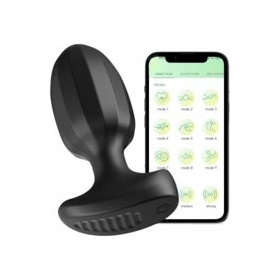 Power Escorts - BR192 - Remote Vibrating Plug - App Controlled - Silicone