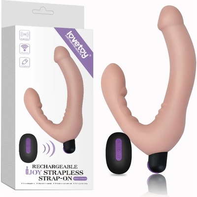 Lovetoy Rechargeable IJOY Strapless Strap-on LV430103 Flesh