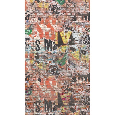 Grandeco ML3801 ML3801 Vliesová fototapeta na zeď grafity rozměry 1,59 x 2.8 m