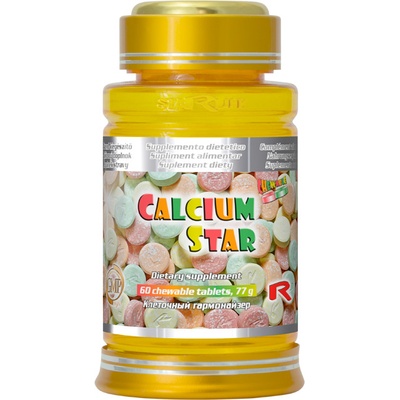 Starlife Calcium Star pre zdravé a kvalitné kosti 60 tabliet