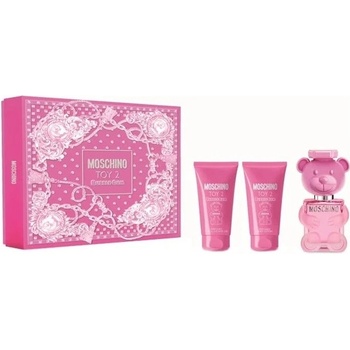 Moschino Toy 2 Bubble Gum Подаръчен комплект за жени Размер EDT 50 ml + 50 ml лосион за тяло + 50 ml душ гел