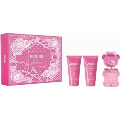 Moschino Toy 2 Bubble Gum Подаръчен комплект за жени Размер EDT 50 ml + 50 ml лосион за тяло + 50 ml душ гел