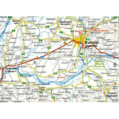 Gruzie Georgia 1:350t mapa RKH
