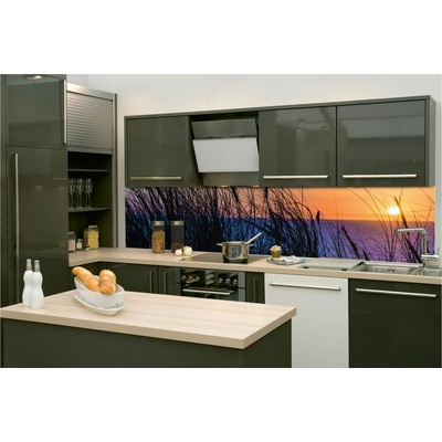 DIMEX KI-260-203 Fototapeta do kuchyne Západ slnka nad oceánom, rozmery 260 x 60 cm