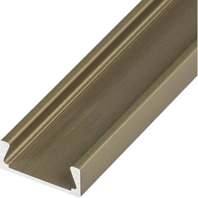 T-LED Nástěnný LED profil - NPM2B bronz 1m 09218