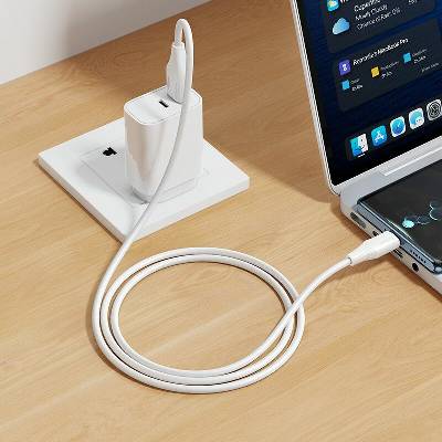Hoco X124 USB A to USB C 3A 1m bílý