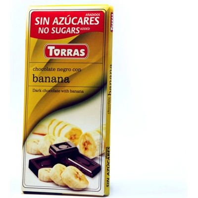 Torras Hořká s banánem 75 g