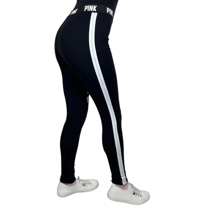 Miss Dionna Dámske čierne legíny MILADA Bílá