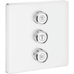 GROHE Grohtherm Smart Control, троен вентил за вграждане с 3 извода за 35600, външна част (28158LS0)