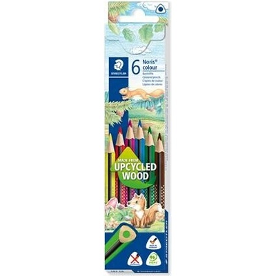 Staedtler Noris Colour sada farebných trojhranných ceruziek 187 6 rôznych farieb 187 C6